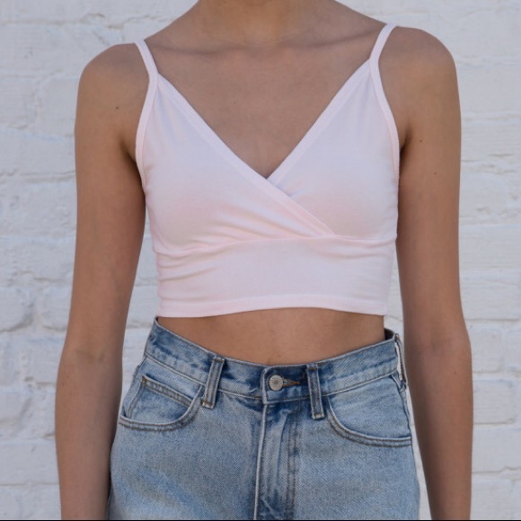 Brandy Melville Light Pink Amara Tank - Picture 4 of 4